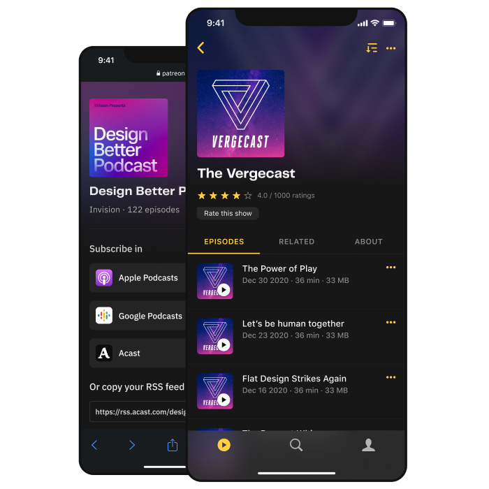 Acast Podcast Listener Experience