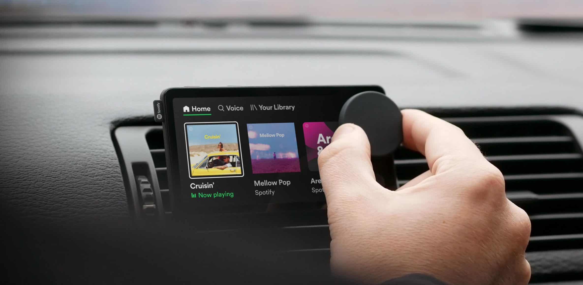 Image of launched Car Thing product